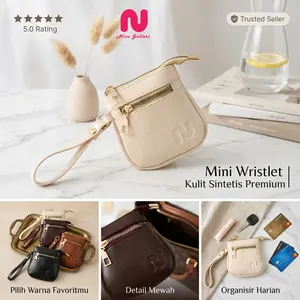 NISA GALLERI - DOMPET KOIN 2 RUANG SERA MINI - DOMPET WANITA - DOMPET KOIN