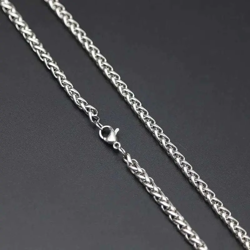 ￼KALUNG TITANIUM MODEL KELABANG PRIA WANITA TERBARU ANTI KARAT DAN TIDAK MUDAH LUNTUR STAILEES STEEL BAJA PUTIH Silver #5 4