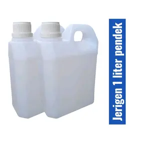 jerigen 1 liter pendek natural