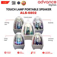 Gambar Advance ALS-6802 Speaker Portable Bluetooth Touch Lamp Speaker Garansi 1 Tahun - COLORFUL SPOTS dari AdvanceIndonesia Kab. Karawang 3 Tokopedia