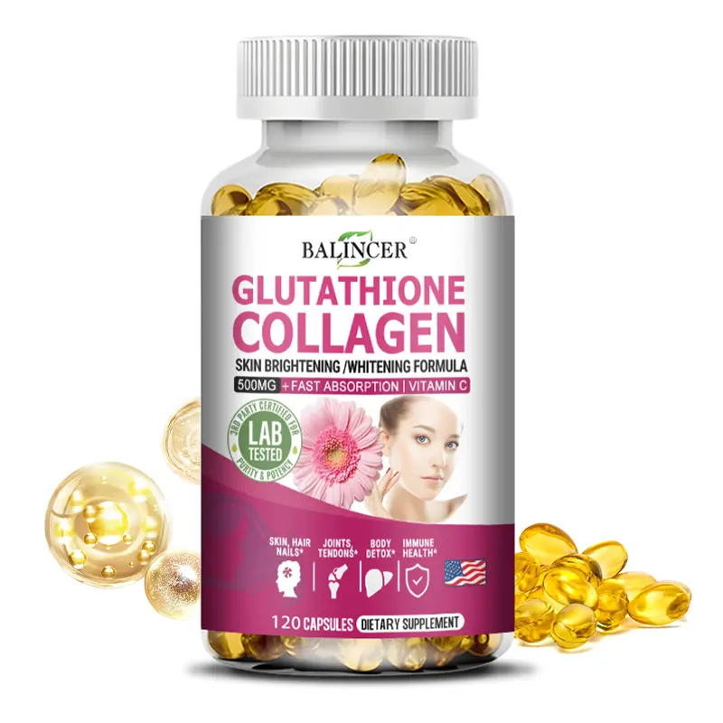 Suplemen Kesehatan Kolagen Glutathione Balincer Mendukung Kesehatan Kulit,  Rambut, Kuku, Sendi, dan Sistem Kekebalan Tubuh - 30, 60, 120 Kapsul - Shop  | Tokopedia