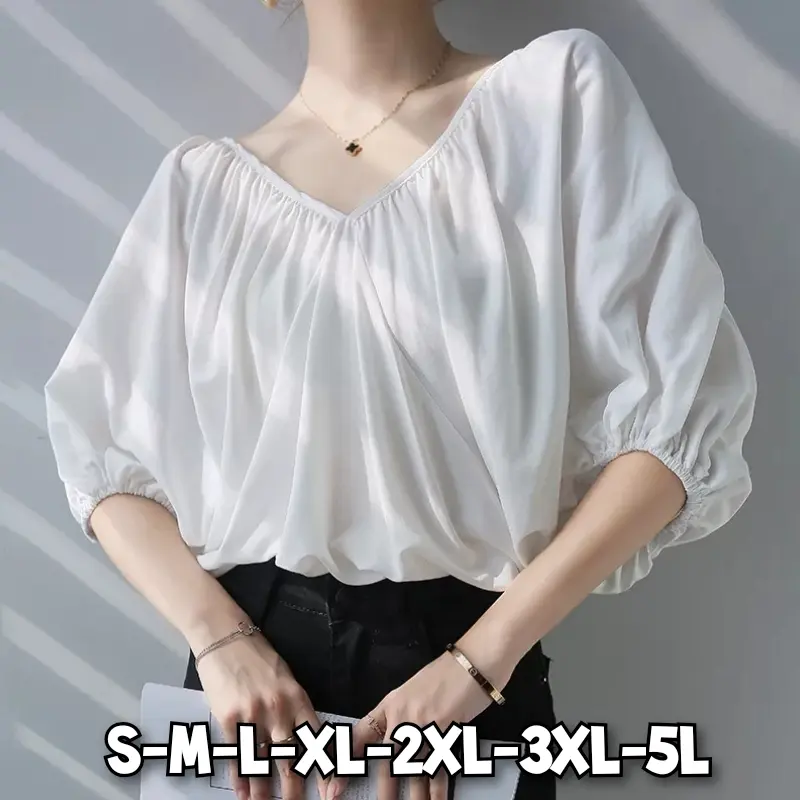 BLOUSE LIONA - SIZE 5L 3XL 2XL XL L M S - ATASAN WANITA JUMBO - BLOUSE WANITA JUMBO - ATASAN KOREAN STYLE