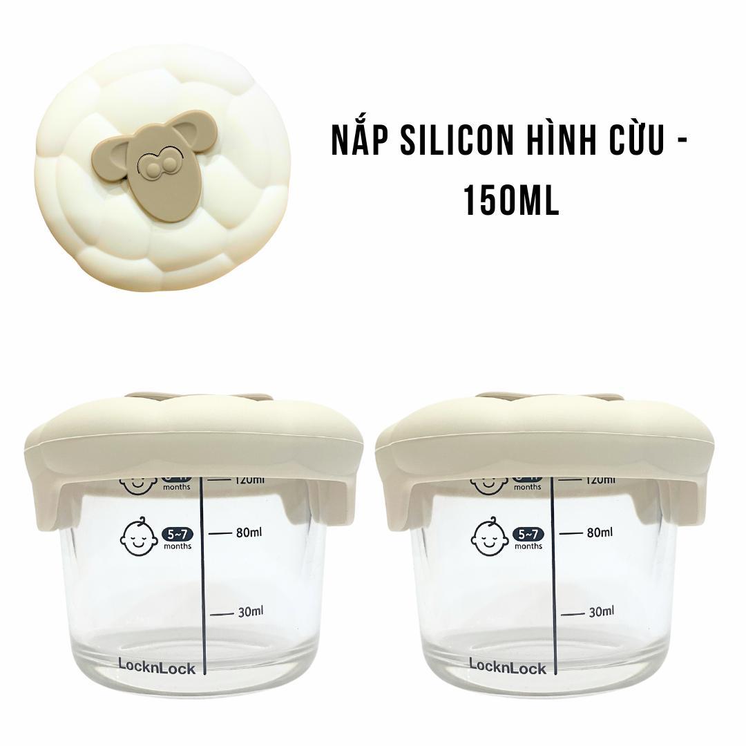 Hộp Thủy Tinh LocknLock Đựng Thức Ăn Dặm Cho Bé 120ml / 180ml / 230ml điểm nổi bật 3