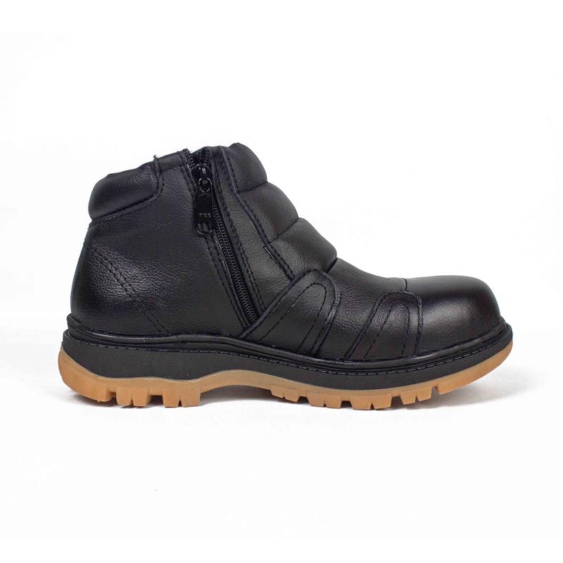 Sepatu Boot Safety Kulit Asli Pria Bikers Tiktok Shop STG-SFT Boots Karet 5