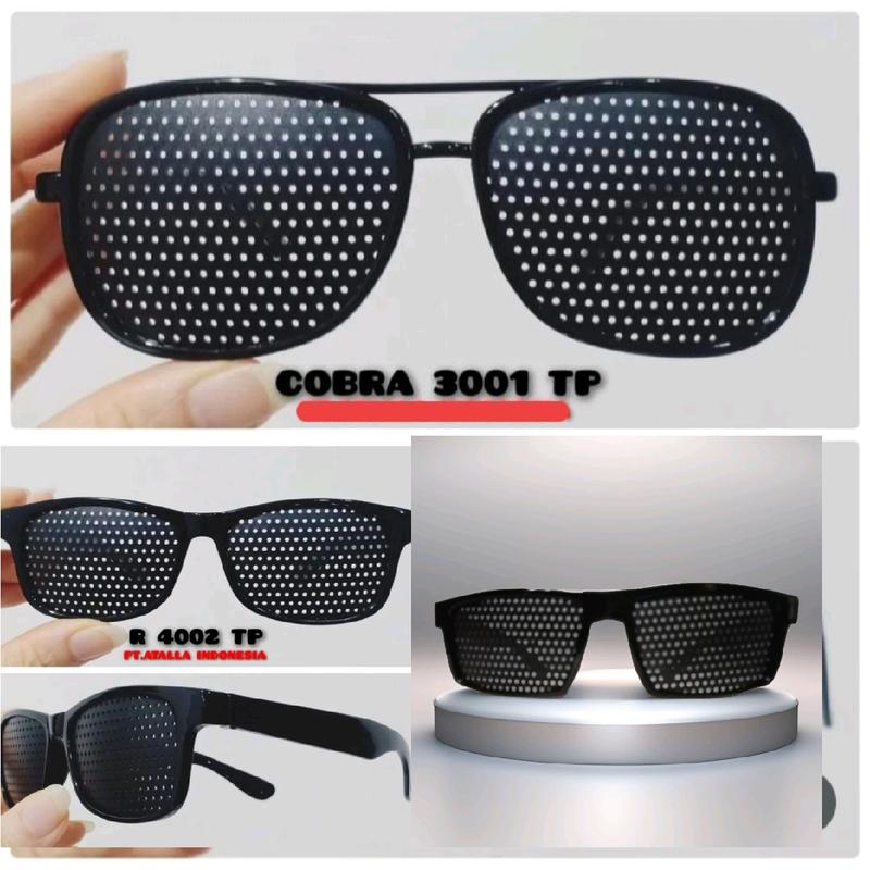 Kacamata terapi pinhole kacamata terapi rabun jauh dan dekat, terapi katarak juga bisa. model oval modal kotak oval model oval. 0