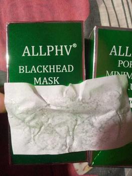 Product Review of Masker komedo AllPhv Blackhead Remover Mask Step 1 & Step 2 (Masker pembersih komedo) Treatment from N** i** B**️ 2