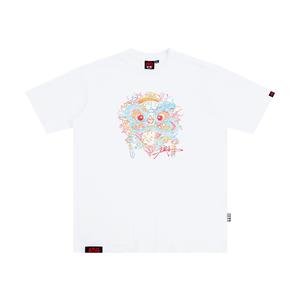 เสื้อยืดคู่รัก เฮฟวีเวท ผ้าฝ้าย 100% Unisex พลัสไซส์ สไตล์สตรีท ชุดฤดูร้อน พิเศษ ขายดีที่สุด คอกลม สั้น ทรงหลวม มาใหม่ เหมาะสำหรับเล่นกีฬา