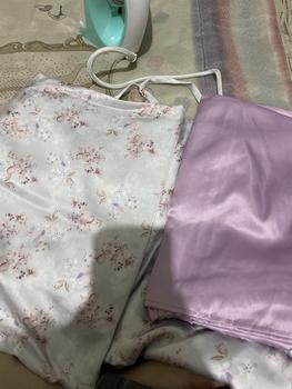 Product Review of SILKY MUSLIMSTORE / MUKENA DEWASA / Bawahan POLOS / MODEL 2IN1 / Atasan MOTIF Lembut / Pouch Traveling from s**z 0