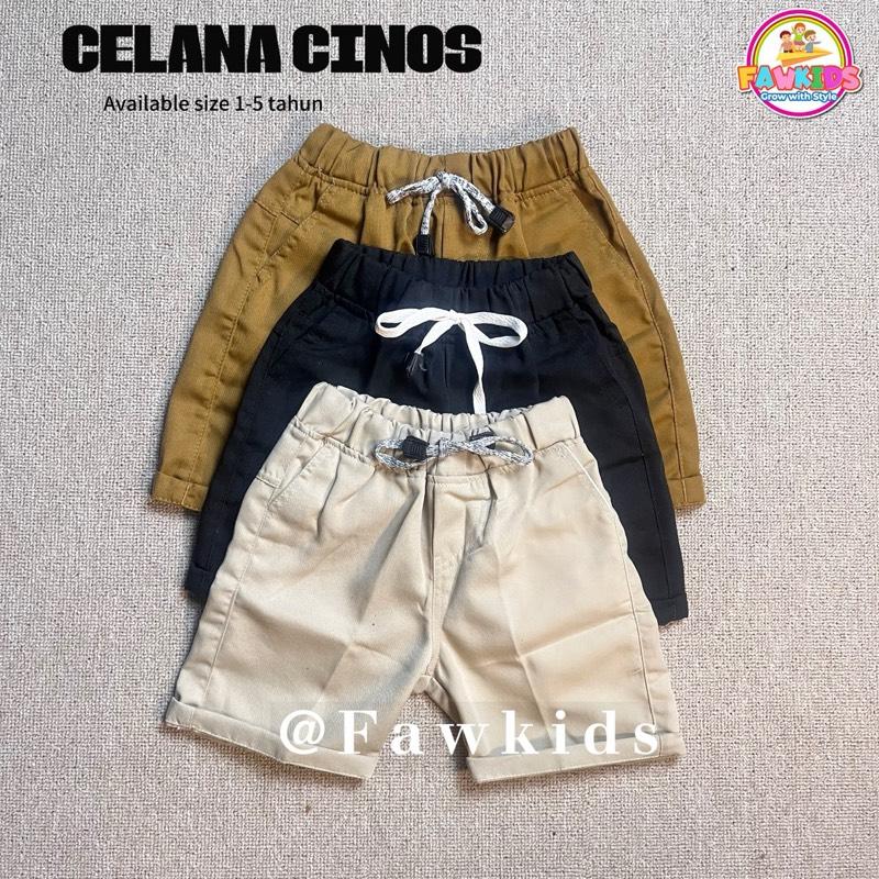 Product Introduction of [FAWKIDS]CELANA CINOS ANAK LAKI-LAKI -CELANA CINOS-CELANA ANAK 1-5TAHUN-CELANA KATUN 38