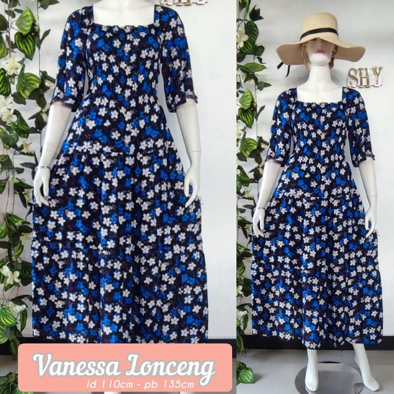 Long Dress Kerut Dada 0