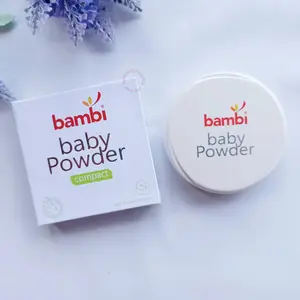 Bambi Bedak Padat | Bedak Compact | Bedak Padat Bayi Baru Lahir flower kulit powder Sensitif Sensitif