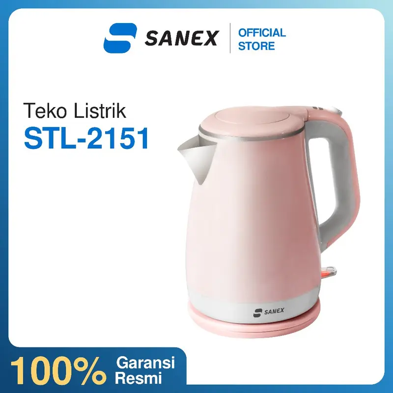 Sanex -- Electric Kettle Teko Listrik STL-2151 GARANSI RESMI 3
