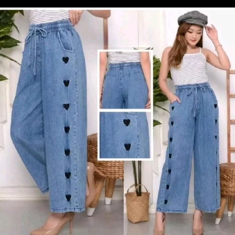 BIG SALE celana kulot jeans super jumbo 6