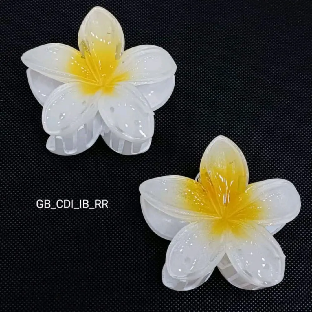 Jepit Kamboja Khusus Putih Jepit rambut Accesories rambut