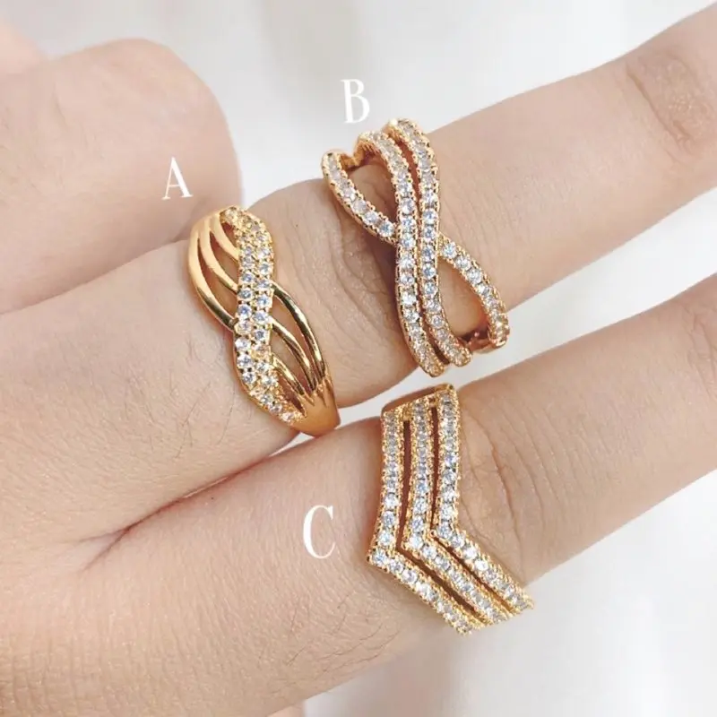 SWAN PERHIASAN CINCIN Fuji Tahan Lama Anti Luntur 009