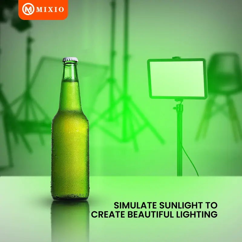 MIXIO 10" 8" 6inc Lampu Foto LED Video Light LIVE STREAMING Ring light PL26 P08 P06 7