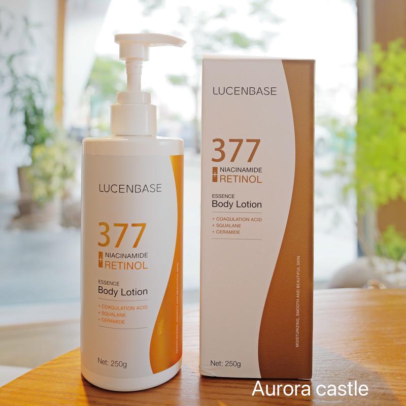Sữa dưỡng thể 377 Lucenbase Niacinamide Retinol
