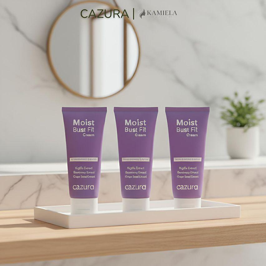 [TRIPLE PACK] CAZURA Cream 3PCS - ORIGINAL 100% | Mengencangkan, Melembutkan & Menutrisi