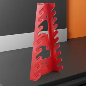 Wall-Mounted Wrench Storage Bracket Plastic Wrench Storage Rack Multi-Slot Hook Wrench Storage Rack Repair Tool Accessories