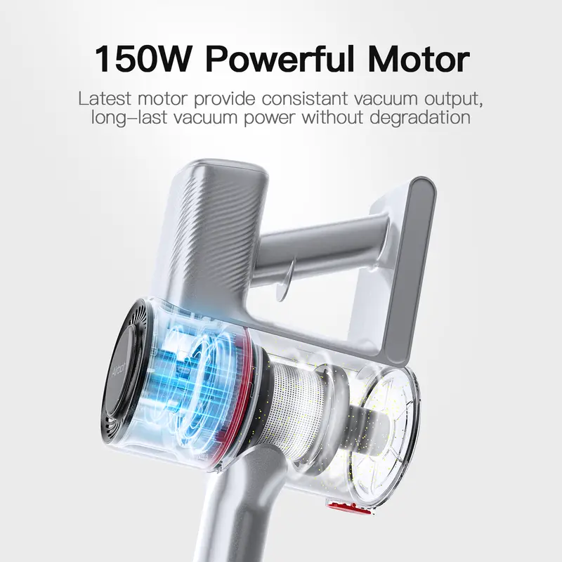 [ New Arrival ] Airbot Supersonics 4.0 with 20,000Pa Suction Cordless Vacuum Cleaner Handheld Stick Wireless Vakum Tanpa Kabel dengan Daya Tahan Baterai yang Kuat 2
