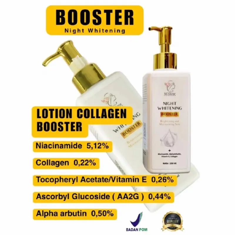 Nc glow body lotion dosting Semua Jenis Kulit