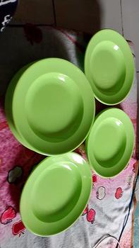 Product Review of Promo 1 Lusin Piring Melamin Asli SNI Model Bulat Besar Dan Tahan Panas from u**4 2