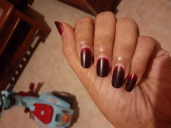 Product Review of ( BARU ) RAMADAN SERU Rahma Henna Maroon Sultan Dark Kemasan 15ml SPECIAL RAMADAN 2025 Pewarna Nail Kuku from M**i 0