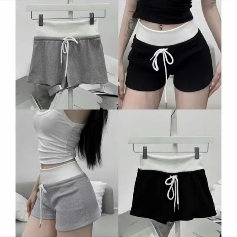 Quần Short  Quần Ôm cạp cao body đùi nữ vải chất tăm Q74