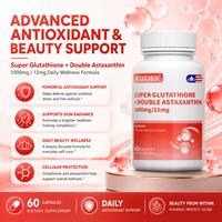 Gambar Suplemen Glutathione + Double Astaxanthin 1000/12mg, Mencerahkan Kulit & Perlindungan Antioksidan Maksimal, 60 softgel dari ACCUCHEK Nutristore Kota Tangerang 3 Tokopedia