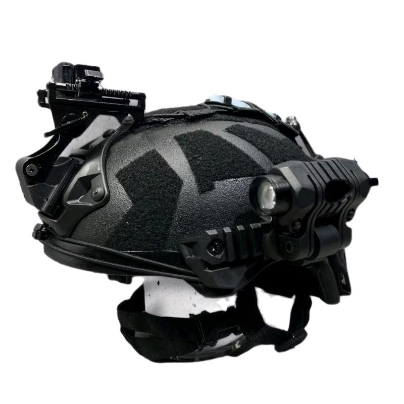 Helm kevlar level 3A scorpion full mounting Hitam dan Hijau 1