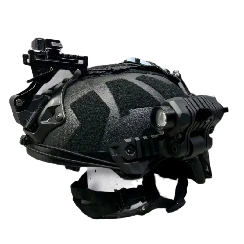 Helm kevlar level 3A scorpion full mounting Hitam dan Hijau 1