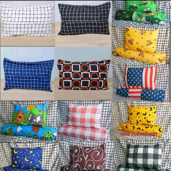 PROMO!!Sarung Bantal/Sarung Guling aesthetic ECERAN Lembut, Halus, dan Tahan Lama Dekorasi 4