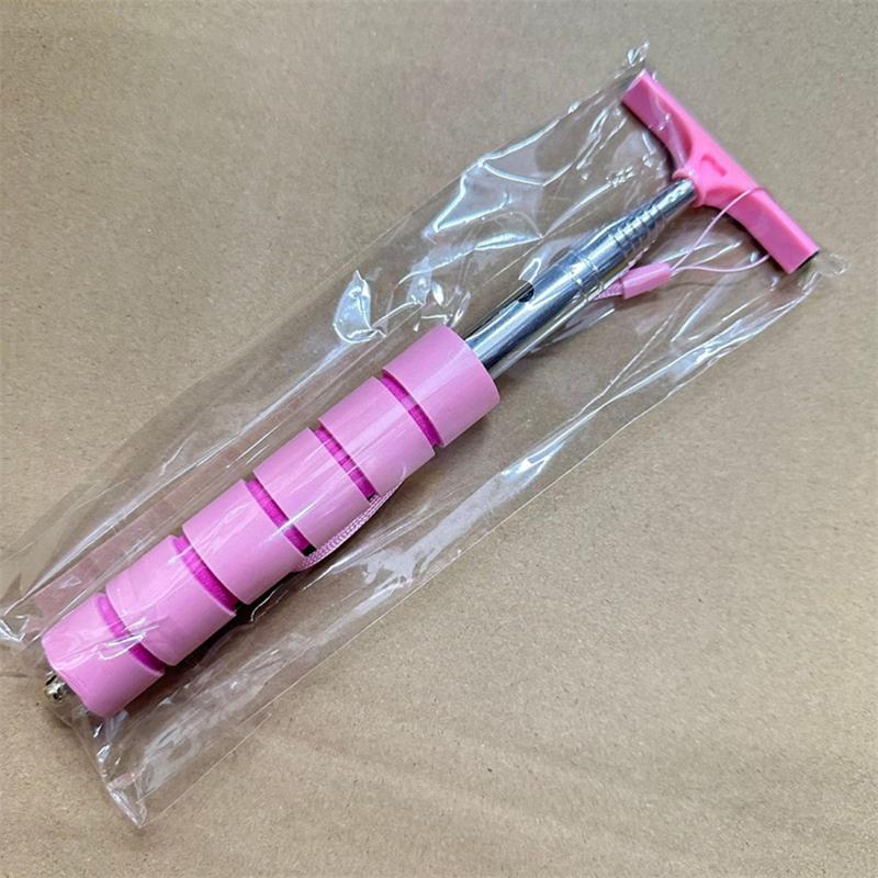 Product Introduction of Car Rearview Mirror Wiper Stainless Steel Telescopic Retractable Layered Brush Head Window Wash Cleaning Brush Handheld Wiper 19