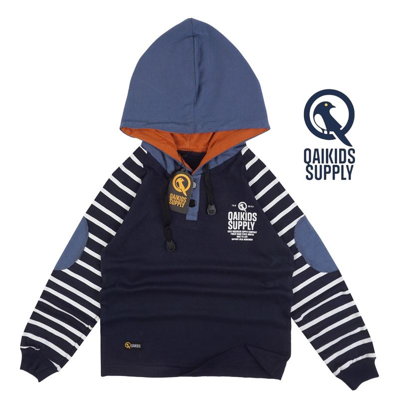 Kaos hoodie lengan panjang anak / Baju Kaos Distro anak laki laki usia 1-12 tahun Kaos oblong premium bahan cotton combat 0