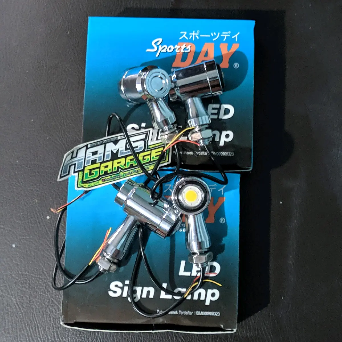 RITING SEIN STAINLESS CHROME RETENG LED MATRIX SET DEPAN BELAKANG FULL STAINLESS SPORTDAY