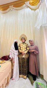 Product Review of Faiza Dress Gamis Malaysian Look Ceruty Babydoll Variasi Payet Dress Melayu Kurung Polos Premium Modern from R**u 0