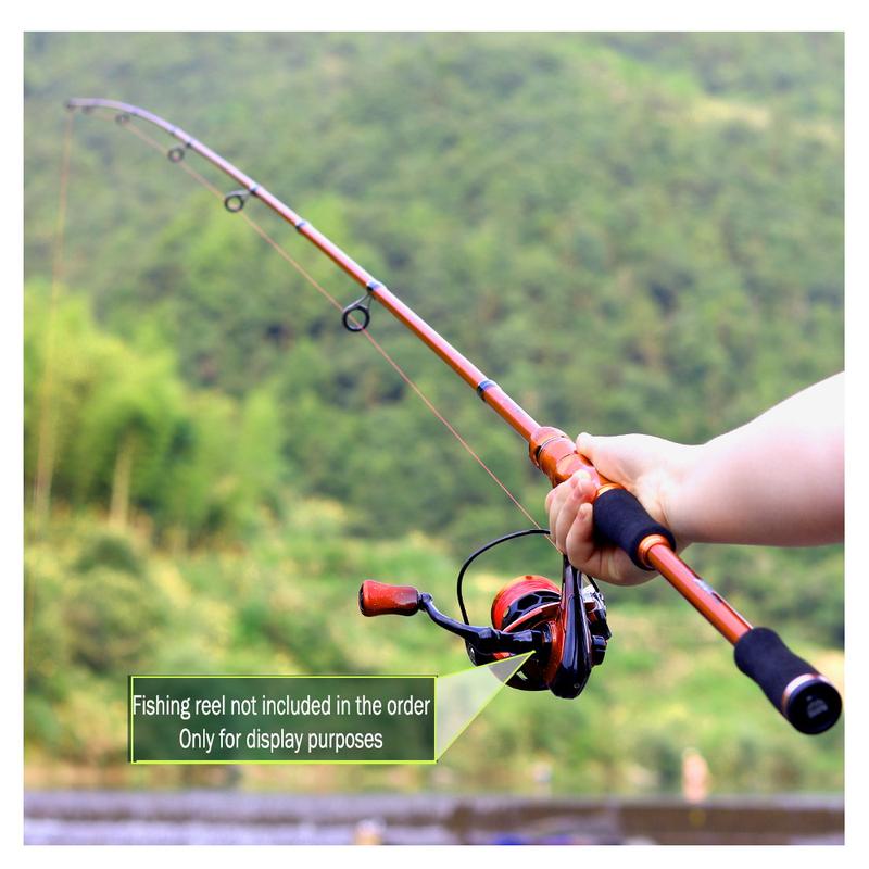 Product Introduction of BAKAWA Casting Spinning Fishing Rods 1.8M 2.1M UltraLight Travel Feeder Pole 4 Sections EVA Handle Baitcasting Fish Rod Pesca 8