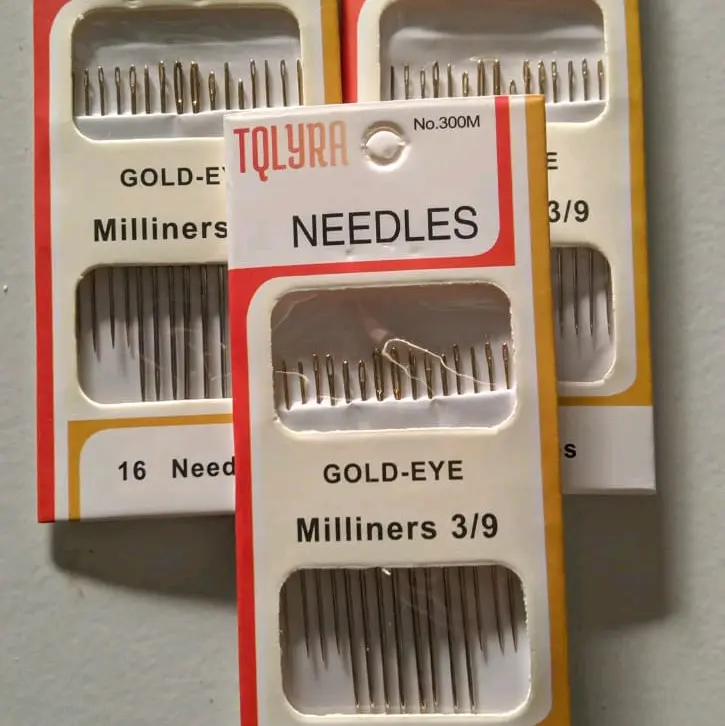 jarum jahit regal gold 3/9 isi 16pcs