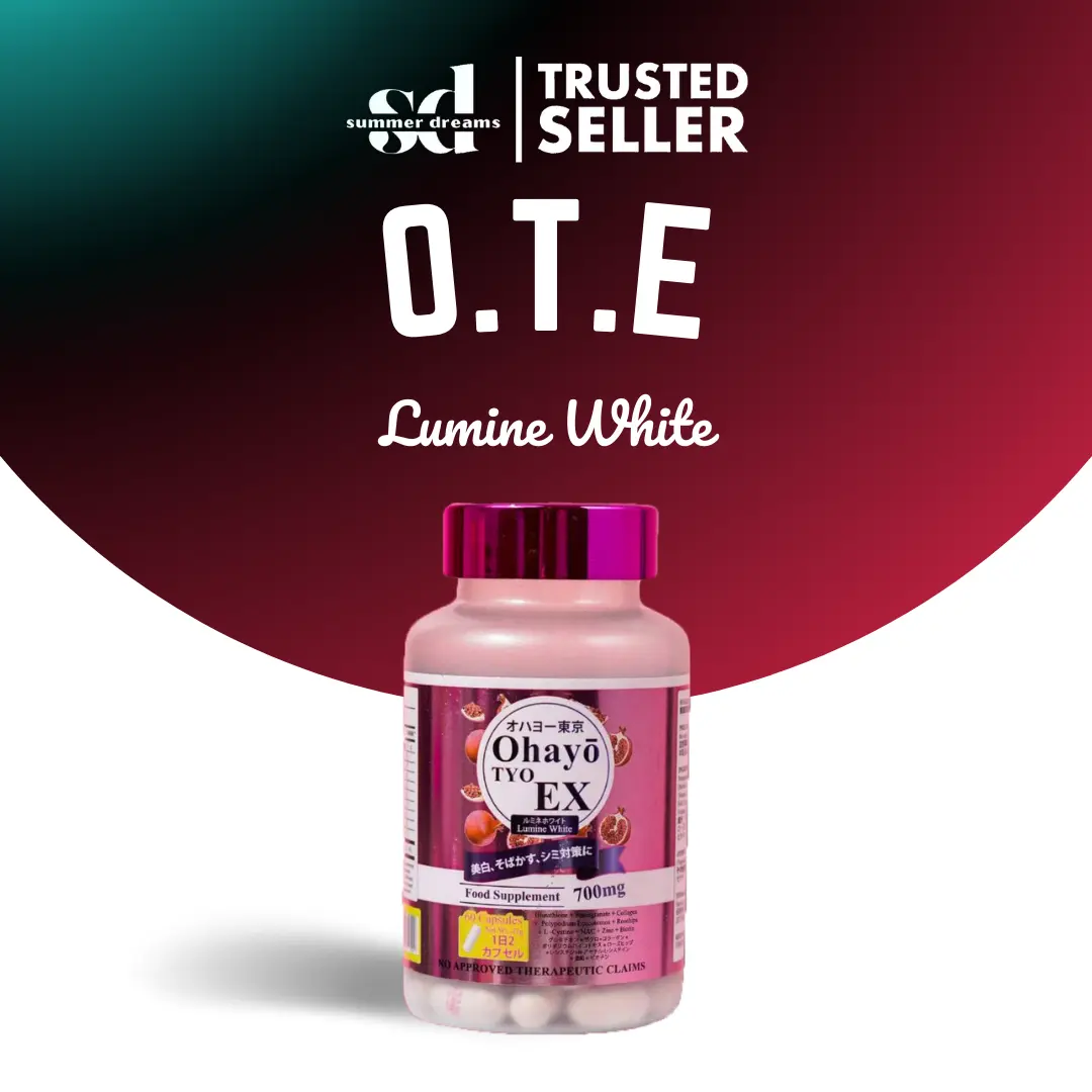 ohayo tokyo glutathione price philippines OHAYO TYO Tokyo EX Lumine White 60 Capsules Beauty Supplement Edible