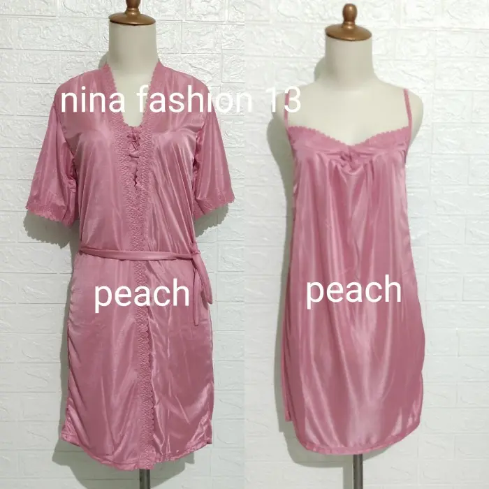 U✉A1 Piyama Baju Tidur Kimono Tricot Dewasa Wanita Sexy L✉Aa 0