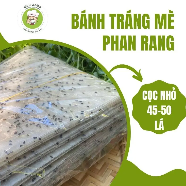 Cọc (0,9kg - 1kg) Đặc Sản Bánh Tráng Mè Phan Rang – Bếp Nhà Đăng