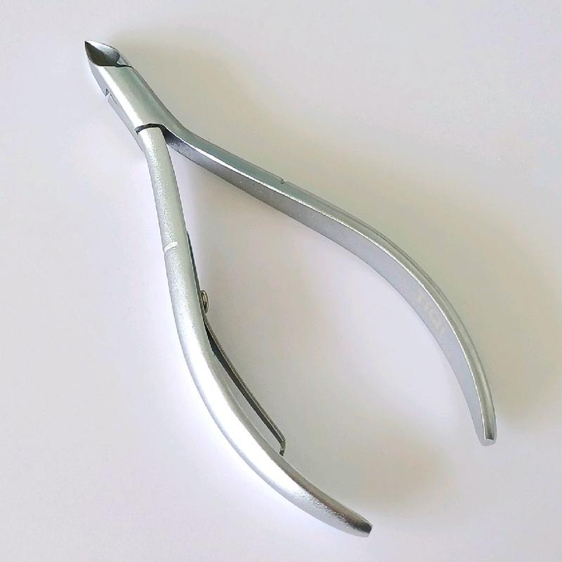 [1]KỀM CẮT DA bán nguyệt xám Kềm Kềm nhặt da