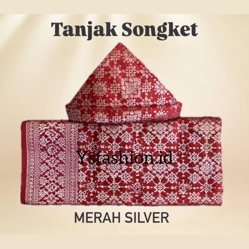 Product Introduction of Tanjak Songket Rumpak khas Pelembang adat Melayu Songket dan tanjak Dewasa 16
