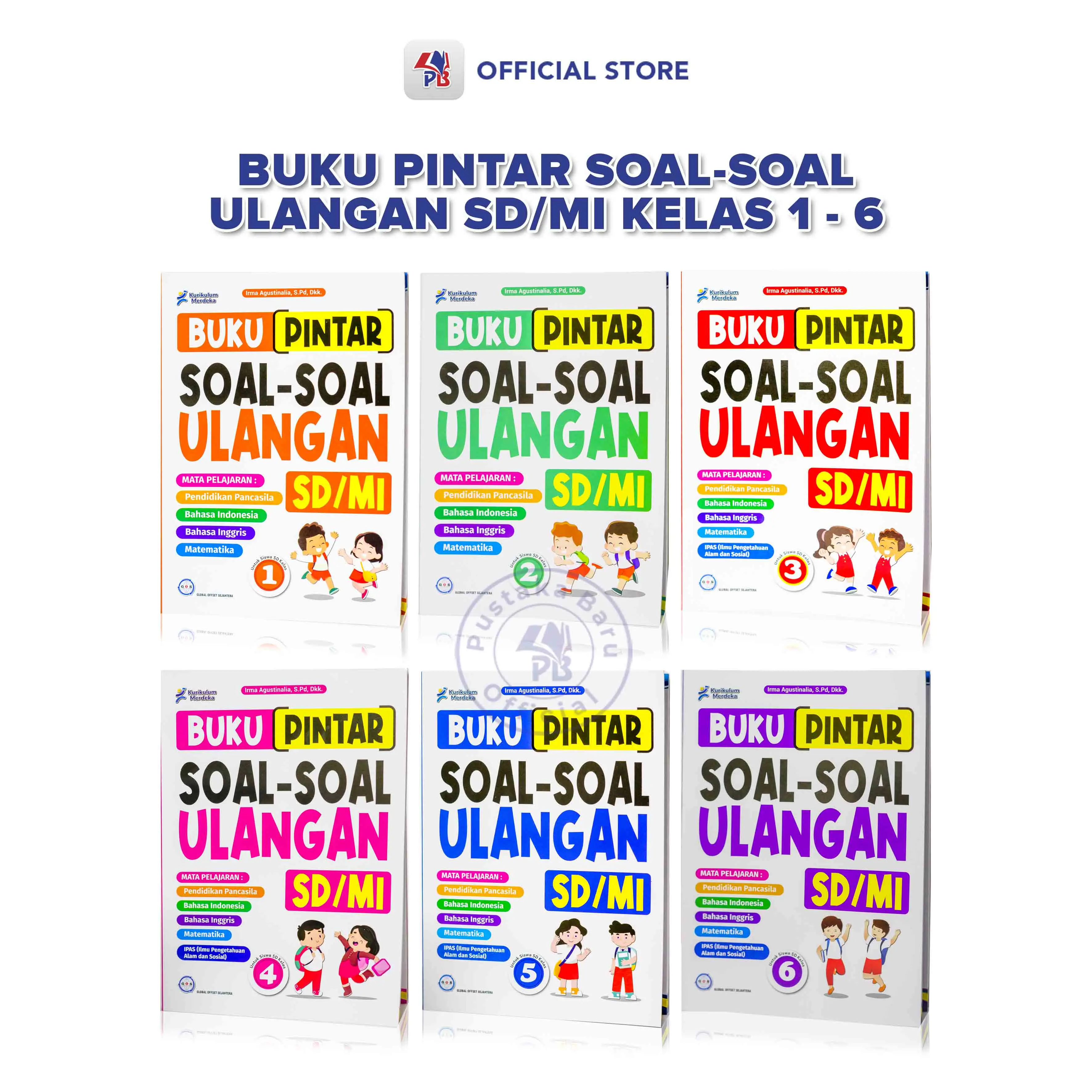 Buku Buku Pintar Soal - Soal Ulangan Kumer SD/MI Kelas 1 2 3 4 5 6 / GLOBAL OFFSET SEJAHTERA - GOS