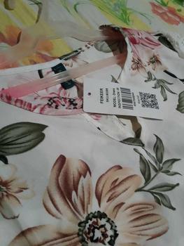 Product Review of yicai Plus Size Casual Keyhole Neck Design Allover Floral Print Shift Dress For Women from E**a J**a F**a 0