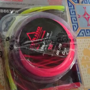 PAKET Pisau Potong Rumput Senar Trimmer Head + Dudukan Piringan Senar Nylon Mata Potong Tali Senar Potong Rumput