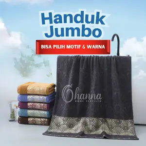 Handuk Mandi Jumbo Katun Ohanna Ukuran 80x160cm - Sandy Collection