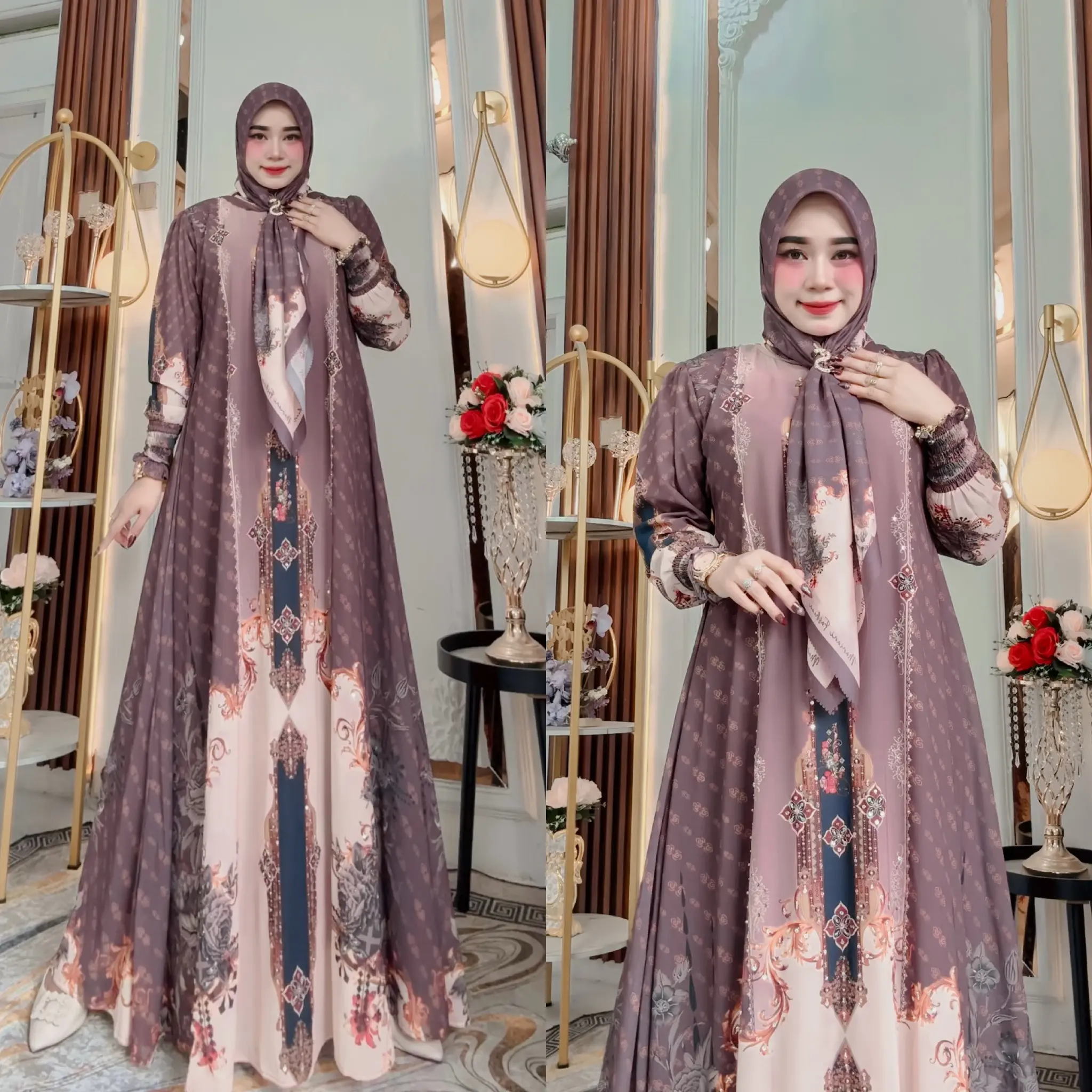 Mauve coklat keunguan