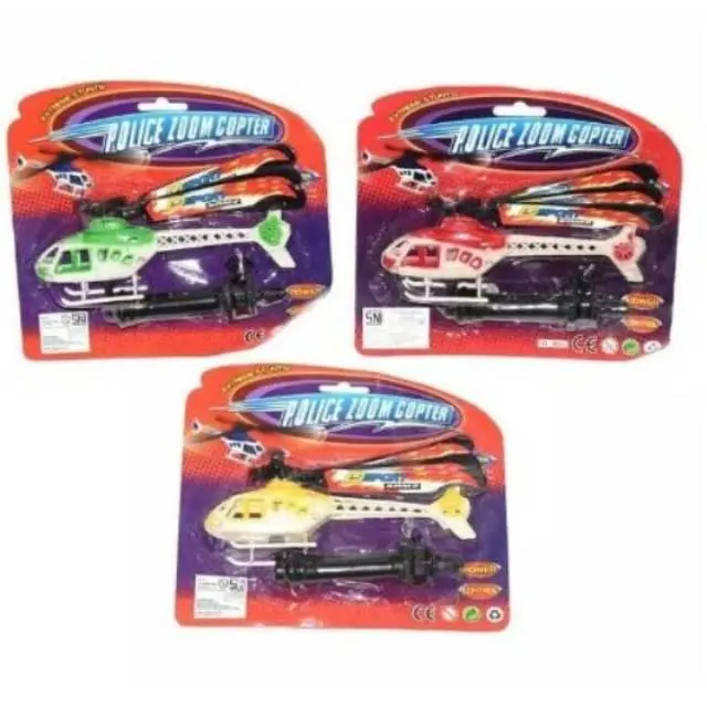Mainan Helikopter Police Zoom Copter Bisa Terbang - Toys 1