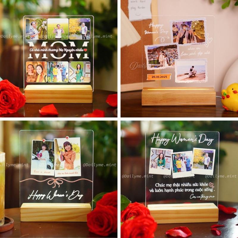 Đèn Led 3D Thiết Kế Và In Ảnh Theo Yêu Cầu Quà Sinh Nhật, Quà Ngày Kỉ Niệm, Quà 8/3, Quà 20/10, Quà Cưới - Dailymemint